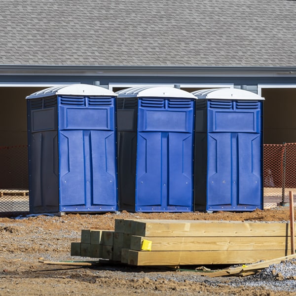 how can i report damages or issues with the porta potties during my rental period in Wareham